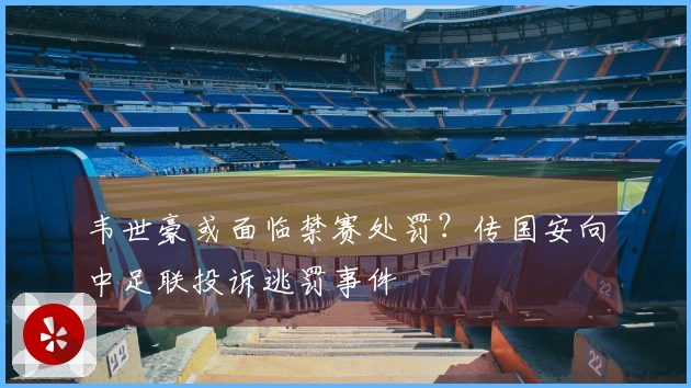 韦世豪或面临禁赛处罚？传国安向中足联投诉逃罚事件